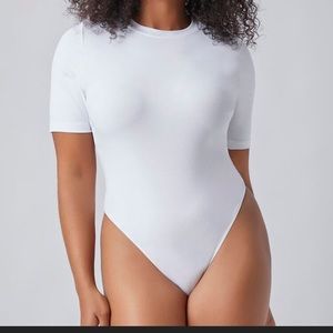 cute white bodysuit!
